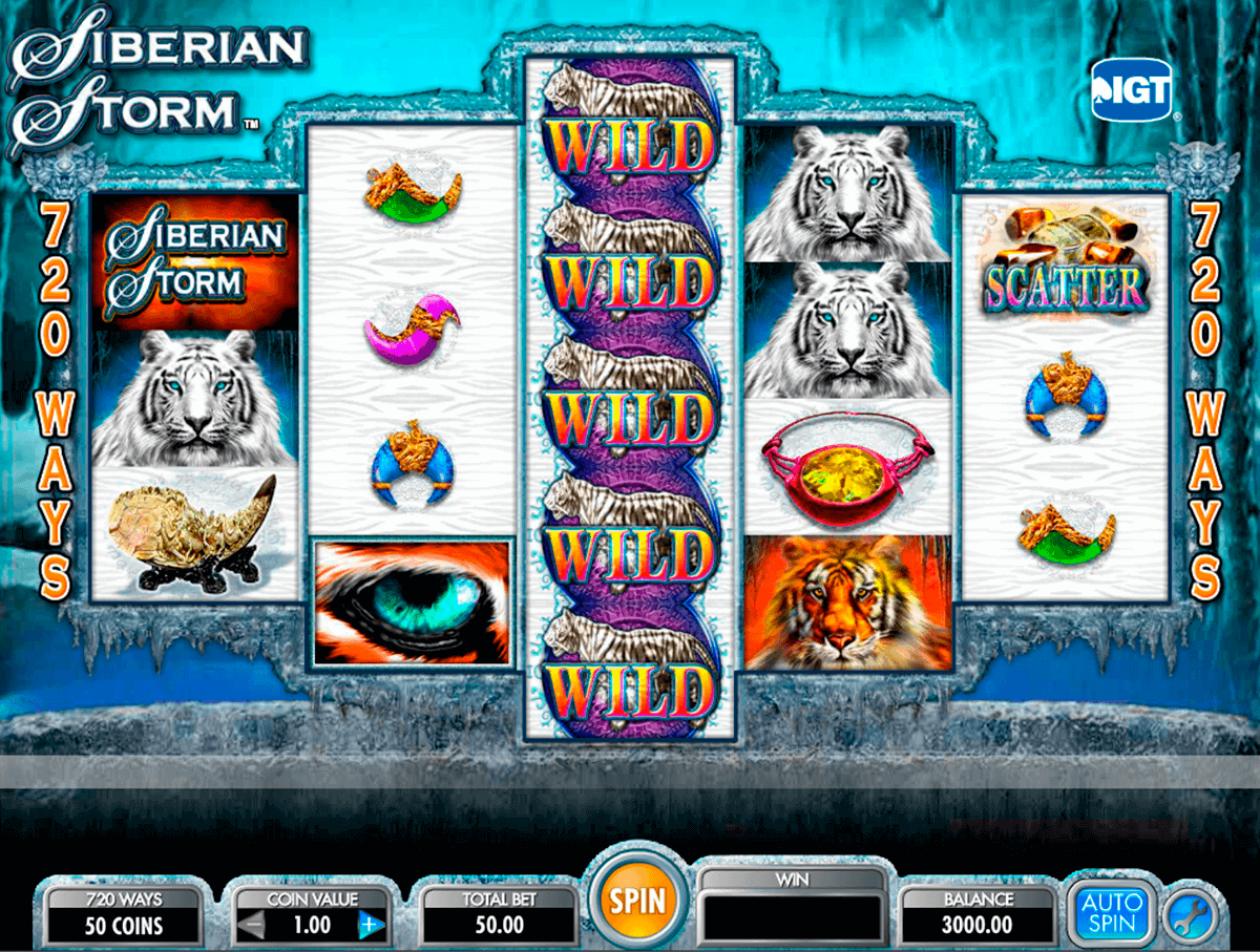 Siberian Storm Free Slot Machine